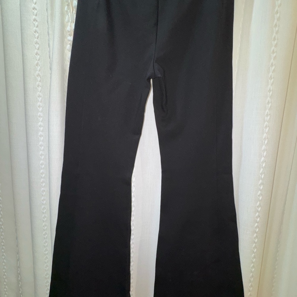 Hunter & Brown Black Flare Leggings